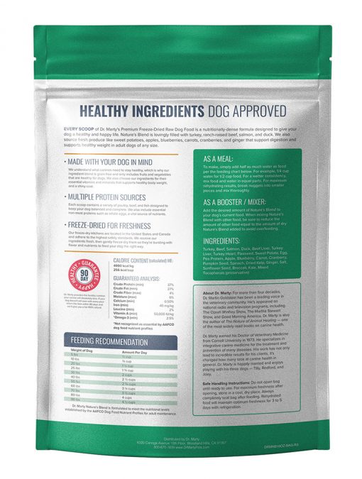 Nature's Blend Natures Blend Dr Marty's Dog Food